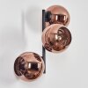 Koyoto Lampada a sfera, Applique Ramato, 3-Luci