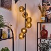 Koyoto Lampada da terra 31 cm Oro, 6-Luci