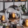 Gastor Lampadario a sospensione, Lampada a sfera, Lampada a sospensione Grigio fumo, 6-Luci
