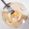 Ripoll Plafoniera, Lampada a sfera Ambrato, Chiaro, Grigio fumo, 5-Luci