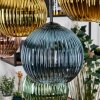 Koyoto Lampadario a sospensione, Lampada a sfera, Lampada a sospensione Écru, Nero, 8-Luci