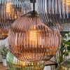 Koyoto Lampadario a sospensione, Lampada a sfera, Lampada a sospensione Écru, Nero, 8-Luci