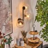 Koyoto Lampada a sfera, Applique Chiaro, 3-Luci