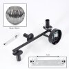 Ripoll Lampada a sfera, Applique Grigio fumo, 3-Luci
