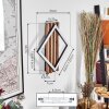 Ellekilde Applique LED Marrone, Aspetto del legno, Nero, 1-Luce