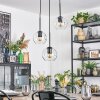 Ripoll Lampadario a sospensione, Lampada a sfera, Lampada a sospensione a cluster Chiaro, 3-Luci