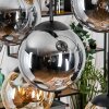 Gastor Lampadario a sospensione, Lampada a sfera, Lampada a sospensione Ambrato, Grigio fumo, 8-Luci
