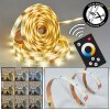 Melor Strisce LED LED Bianco, 1-Luce, Telecomando