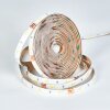 Melor Strisce LED LED Bianco, 1-Luce, Telecomando