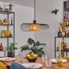 Elsa Lampadario a sospensione, Lampada a sospensione Nero, 1-Luce