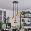 Koyoto Lampadario a sospensione, Lampada a sfera, Lampada a sospensione a cluster Oro, 3-Luci
