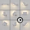 Xaden Lampada da parete per esterno, Applique LED Bianco, 1-Luce