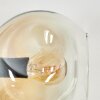 Ripoll Lampada a sfera, Applique Ambrato, Chiaro, Grigio fumo, 3-Luci