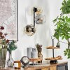 Ripoll Lampada a sfera, Applique Ambrato, Chiaro, Grigio fumo, 3-Luci