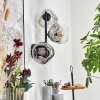 Ripoll Lampada a sfera, Applique Chiaro, Grigio fumo, 3-Luci