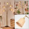 Lindberg Lampada da terra Ottone, Nero, 5-Luci