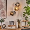 Ripoll Lampada a sfera, Applique Ambrato, Grigio fumo, 3-Luci