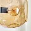 Ripoll Lampada a sfera, Applique Ambrato, Chiaro, Grigio fumo, 3-Luci