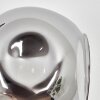 Ripoll Lampada a sfera, Applique Ambrato, Chiaro, Grigio fumo, 3-Luci