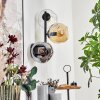 Ripoll Lampada a sfera, Applique Ambrato, Chiaro, Grigio fumo, 3-Luci