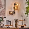 Ripoll Lampada a sfera, Applique Ambrato, Chiaro, Grigio fumo, 3-Luci