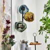 Ripoll Lampada a sfera, Applique Blu, Oro, Verde, 3-Luci