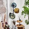 Ripoll Lampada a sfera, Applique Blu, Oro, Verde, 3-Luci