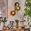 Koyoto Lampada a sfera, Applique Blu, Verde, Ramato, 3-Luci