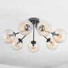 Koyoto Plafoniera, Lampada a sfera Ambrato, Chiaro, 7-Luci