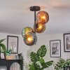 Koyoto Plafoniera, Lampada a sfera Blu, Oro, Verde, Ramato, 4-Luci