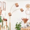 Soungou Lampada da terra Ottone, Nero, 3-Luci