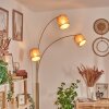 Soungou Lampada da terra Ottone, Nero, 3-Luci