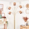 Soungou Lampada da terra Ottone, Nero, 5-Luci