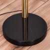Soungou Lampada da terra Ottone, Nero, 5-Luci