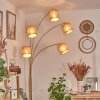 Soungou Lampada da terra Ottone, Nero, Bianco, 5-Luci