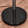 Soungou Lampada da terra Nichel opaco, Nero, Bianco, 3-Luci