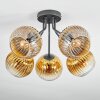 Koyoto Plafoniera, Lampada a sfera Oro, Chiaro, 5-Luci