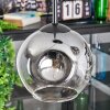 Ripoll Lampadario a sospensione, Lampada a sfera, Lampada a sospensione a cluster Chiaro, Grigio fumo, 3-Luci