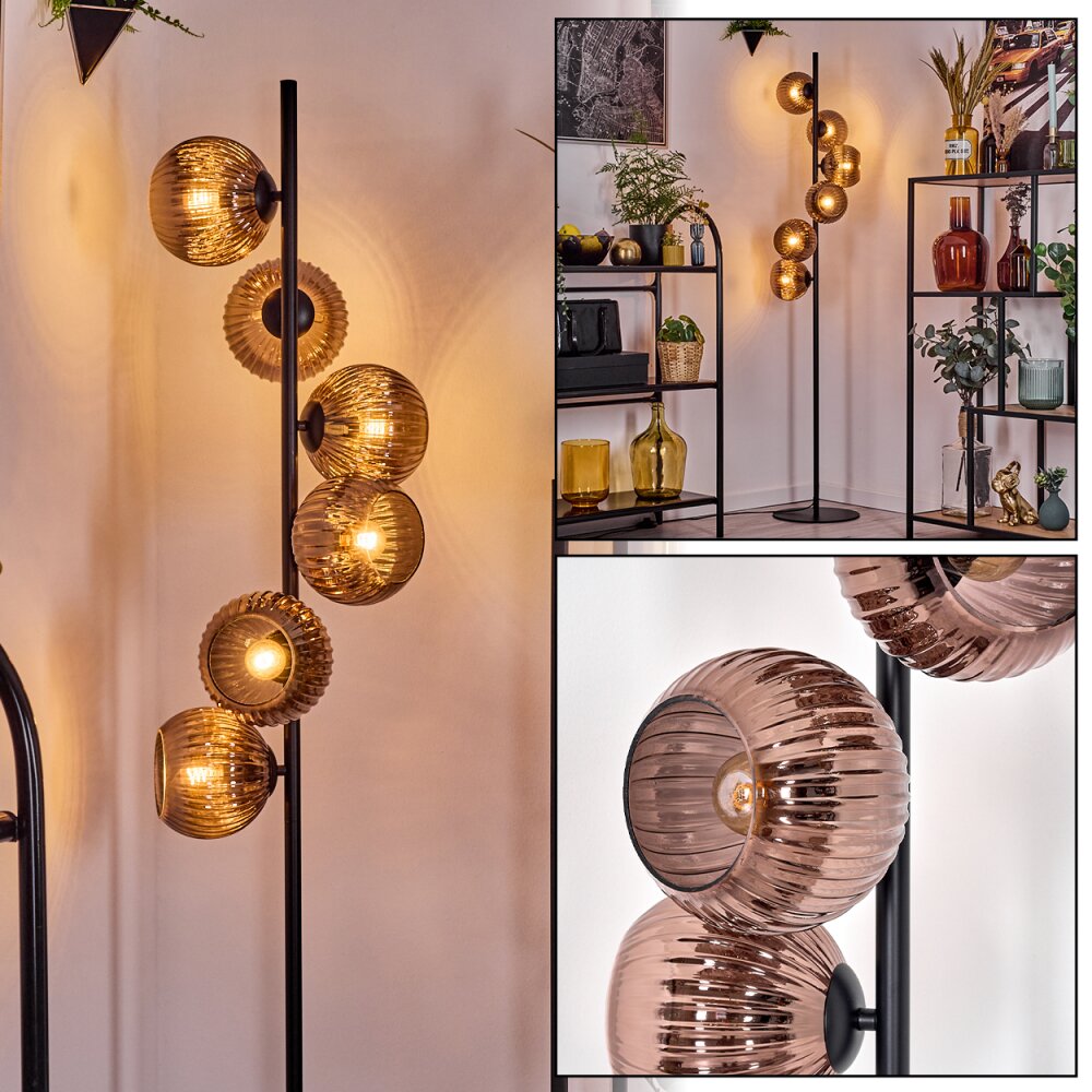 Koyoto Lampada da terra 31 cm Ramato, 6-Luci main product photo