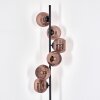 Koyoto Lampada da terra 31 cm Ramato, 6-Luci
