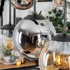 Gastor Lampadario a sospensione, Lampada a sfera, Lampada a sospensione Ambrato, Chiaro, Grigio fumo, 6-Luci