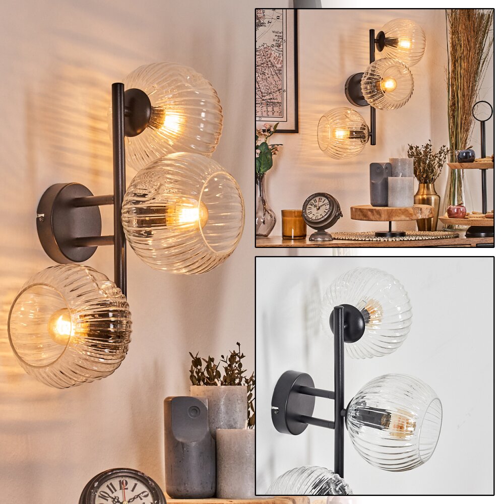Ripoll Lampada a sfera, Applique Chiaro, 3-Luci main product photo