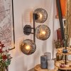 Ripoll Lampada a sfera, Applique Grigio fumo, 3-Luci