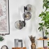 Ripoll Lampada a sfera, Applique Chiaro, Grigio fumo, 3-Luci