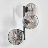 Ripoll Lampada a sfera, Applique Chiaro, Grigio fumo, 3-Luci