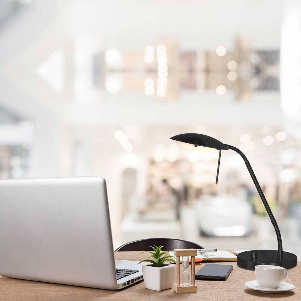 Illuminazione Steinhauer Eloi Lampada da tavolo LED Nero, 1-Luce main product photo