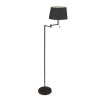 Illuminazione Steinhauer Bella Lampada da terra Nero, 1-Luce