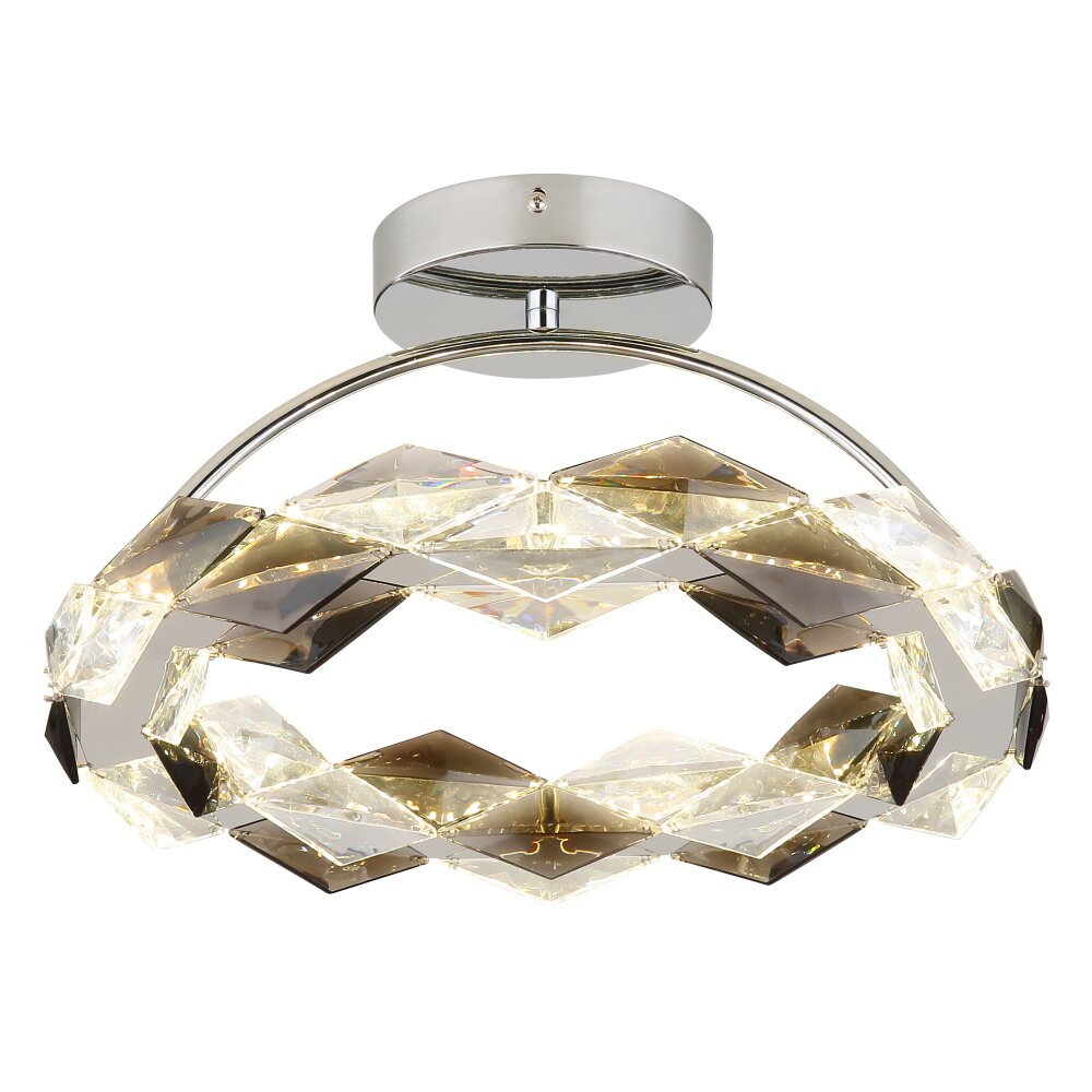 Illuminazione Globo Lighting Karilion Plafoniera LED Cromo, 1-Luce main product photo