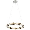 Illuminazione Globo Lighting Karilion Lampadario a sospensione LED Cromo, 1-Luce