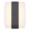 Illuminazione Globo Lighting Plixon Lampada da parete per esterno LED Antracite, 1-Luce